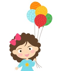 풍선 든 소녀