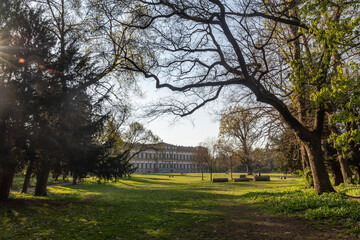 Monza Italy - Villa Reale and royal gardens
