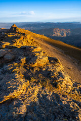 The Rocks of San Francisco in a sunny morning. Sierra Nevada mountain range, Spain.