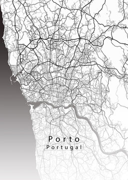 Porto Portugal City Map
