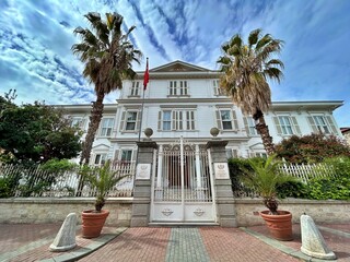April 1, 2023, Istanbul, Turkey. View of the Armenian Patriarchate of Istanbul in Kumkapı.
