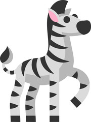 Fototapeta na wymiar Cute Animal Zebra