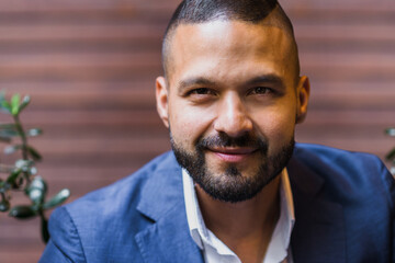 portrait of 40 year old man