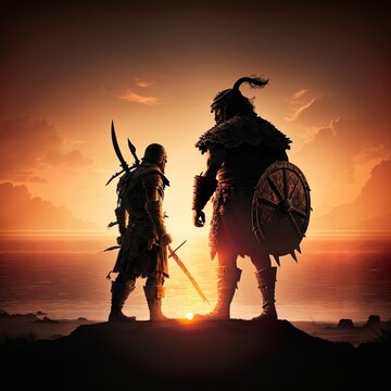 Viking and Babarian
