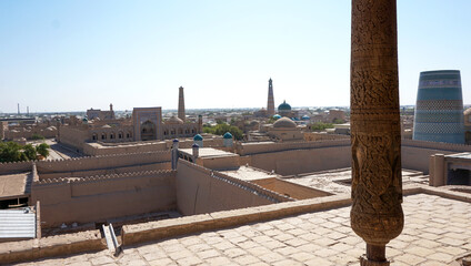 Fortress in the Old Town in Khiva