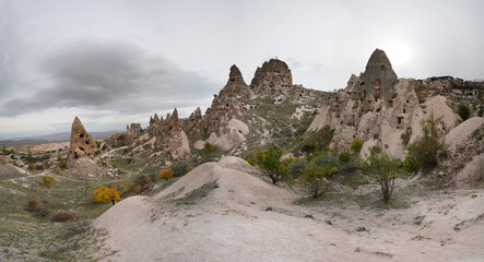 Cappadocia is a unique place in Turkey. Characterized by an extremely interesting landscape of volcanic origin, underground cities, created and extensive cave monasteries