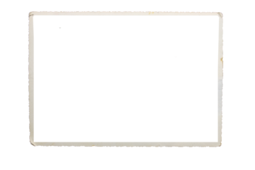 old photo frame texture png isolated picture postcard border