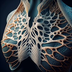 Parametric 3D Printing of Bio-Inspired Suture Textiles - obrazy, fototapety, plakaty