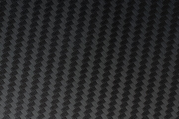 Fototapeta premium Carbon fiber block pattern seamless background