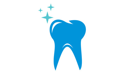 dental tooth icon vector logo