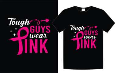 Breast cancer awareness t-shirt design
