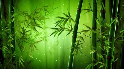 Fototapeta na wymiar bamboo background. Generative AI