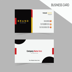 Business Card Design Modern business card template