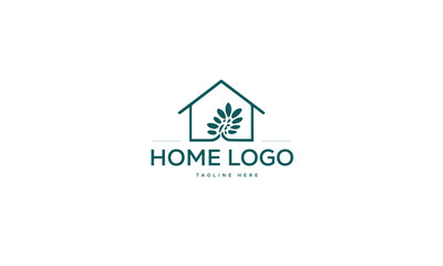 Vector minimalist real estate house vector logo.Real Estate logo, Builder logo, and Minimalist Real Estate Logo Design Template ,Builder, Roof Construction Vector Illustration