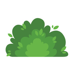 Bush Illustration Flat Design, Bush, Tree, Bushes, grass