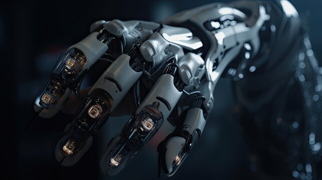 The Prototype of the Advanced Bionic Future: A Hand, Computer and Robot Hybrid: Generative AI