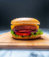 HAMBURGUESA VEGANA 