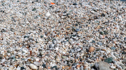 Pebbles on the beach