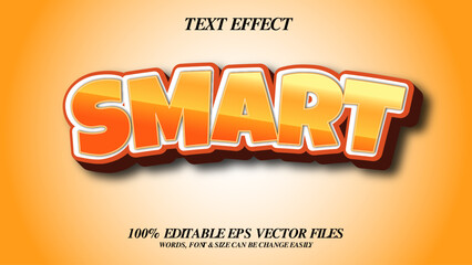 Smart 3D Editable Text Effect