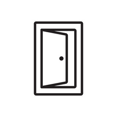 door icon design vector template
