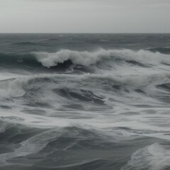 Obraz premium waves on the beach