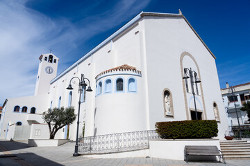 Fototapeta na wymiar Eglise de Palau en Sardaigne, Italie