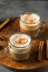 Warm Dirty Chai Latte