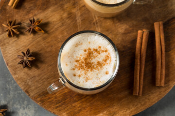 Warm Dirty Chai Latte