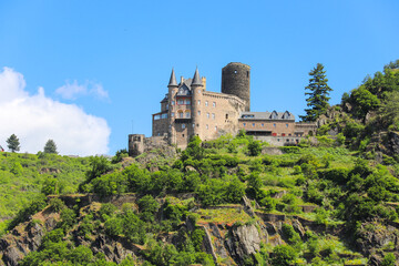 Burg Katz bei Sankt Goarshausen am Rhein