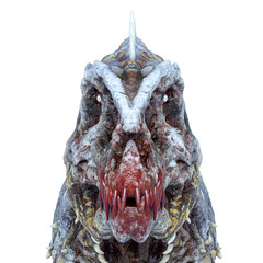 giganotosaurus is a zombie id profile picture front view © DM7