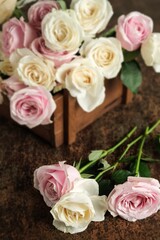 still life fresh pink flower
