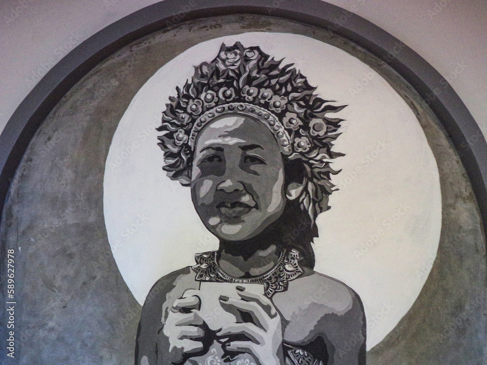 Wall mural bali various 2