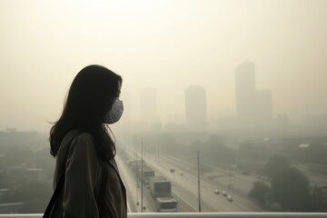 PM 2.5 Air Pollution in Bangkok, Thailand - city in haze  © Exotic Escape