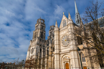 Naklejka premium Sainte-Croix Cathedral in Orléans, France
