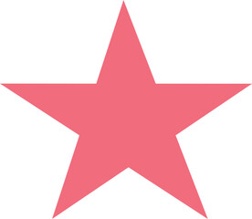 Fototapeta premium Red star icon