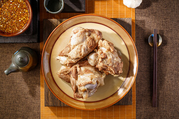 Special Chinese Cuisine Stewed Pork Bone