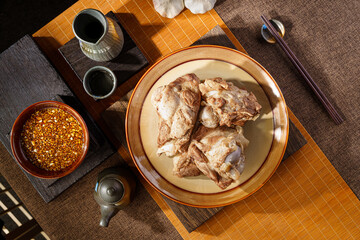 Special Chinese Cuisine Stewed Pork Bone