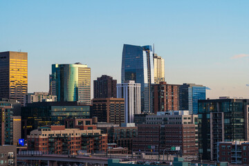 Fototapeta na wymiar Downtown Denver Skyline