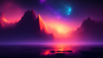 landscape (background fantasy sky) 