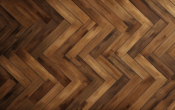 Wooden parquet texture. Flooring parquet. Seamless pattern. Generative AI