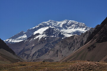 Obraz premium PARQUE NACIONAL ACONCAGUA, MENDOZA, ARGENTINA