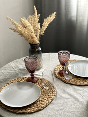 still life with dishes