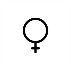 Gender. Male and Female. man and woman symbol vector illustration on white background.  EPS 10