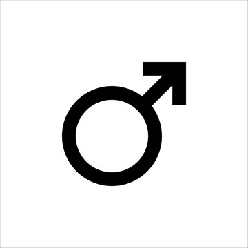 Gender. Male and Female. man and woman symbol vector illustration on white background.  EPS 10