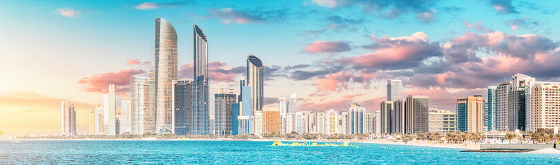 Abu Dhabi's panoramic skyline is constantly evolving, with new skyscrapers and developments being...