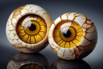 Obraz premium artificial eye, Generative AI