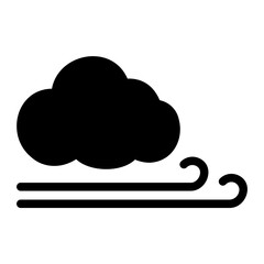 windy glyph icon