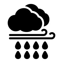 storm glyph icon