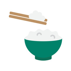Rice icon. sign for mobile concept and web design. vector illustration
