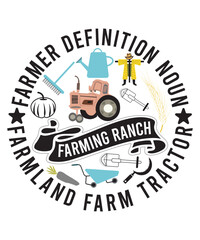 Farming Quote-Custom Typography, Print, Vector, Template design 